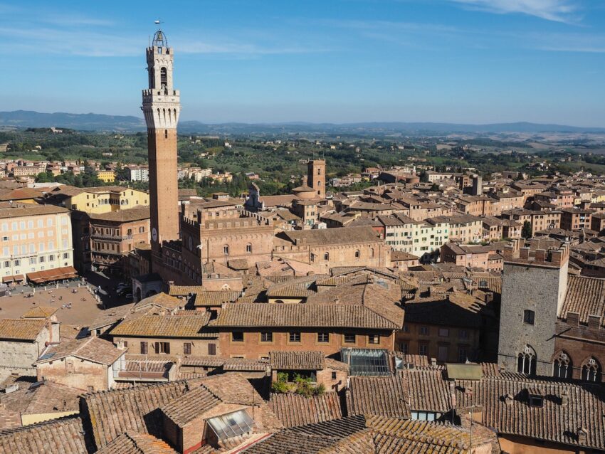 Siena Italija panorama grada